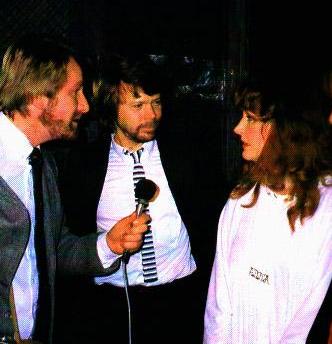 1983 г. С группой ABBA